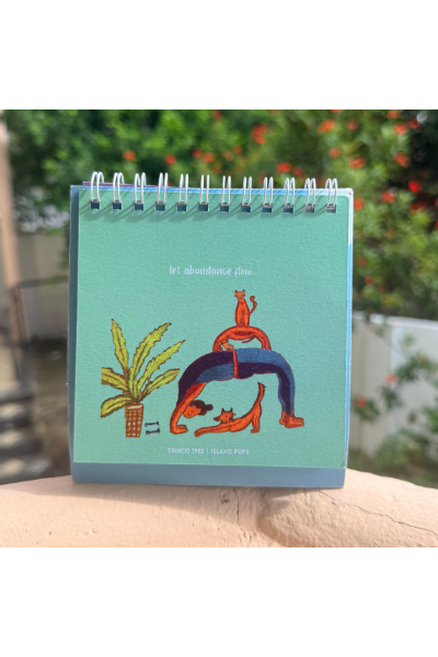 Mini Desk Calendar - Yoga Days